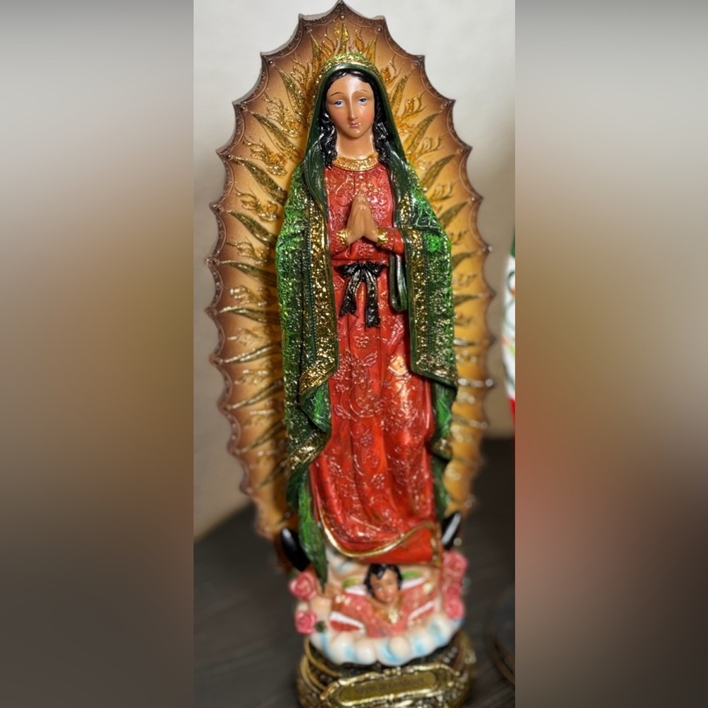 Guadalupe 12’ Religious Figurine